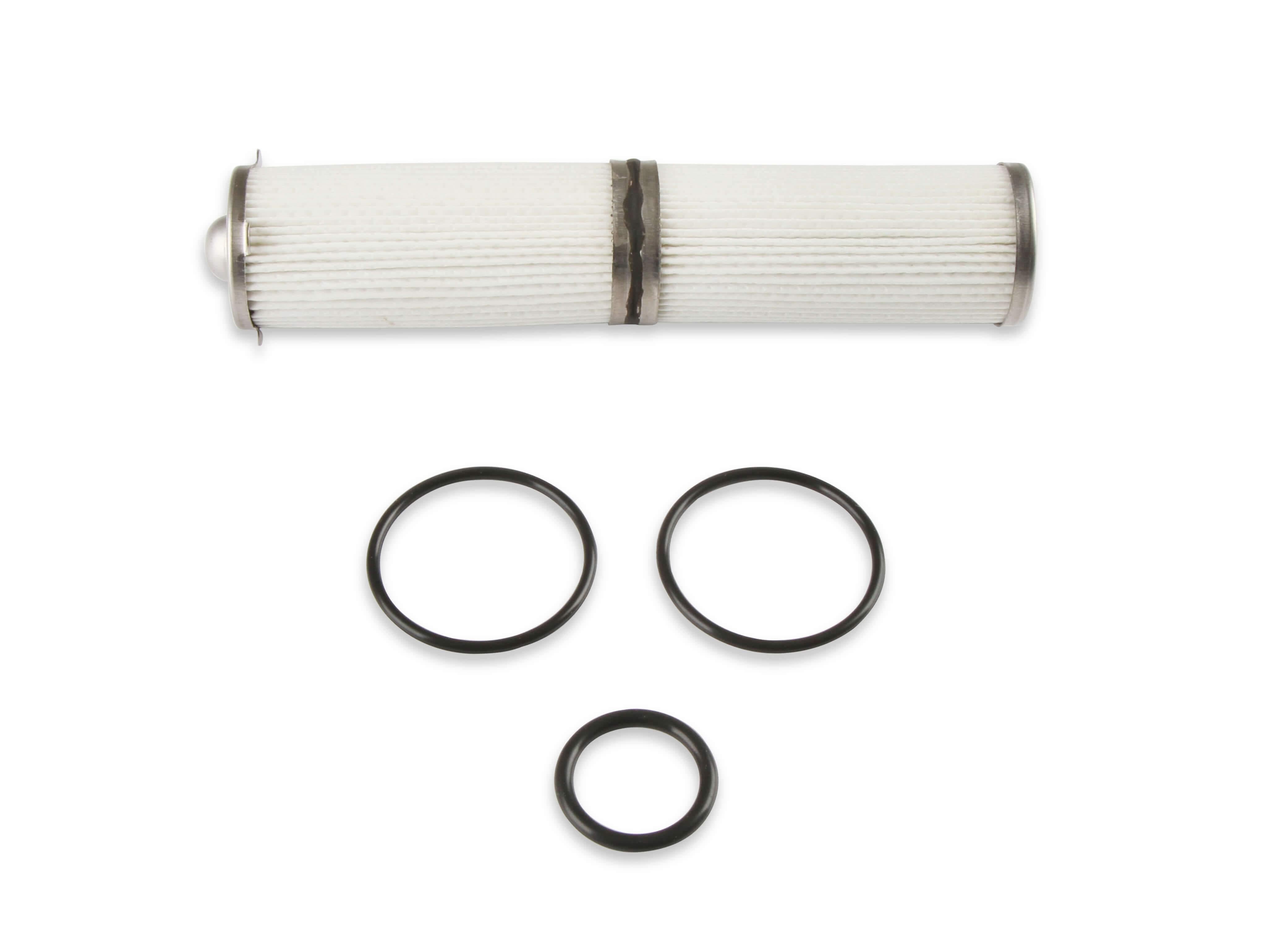 Holley, Fuel Filter Element and O-ring Kit - 162-580