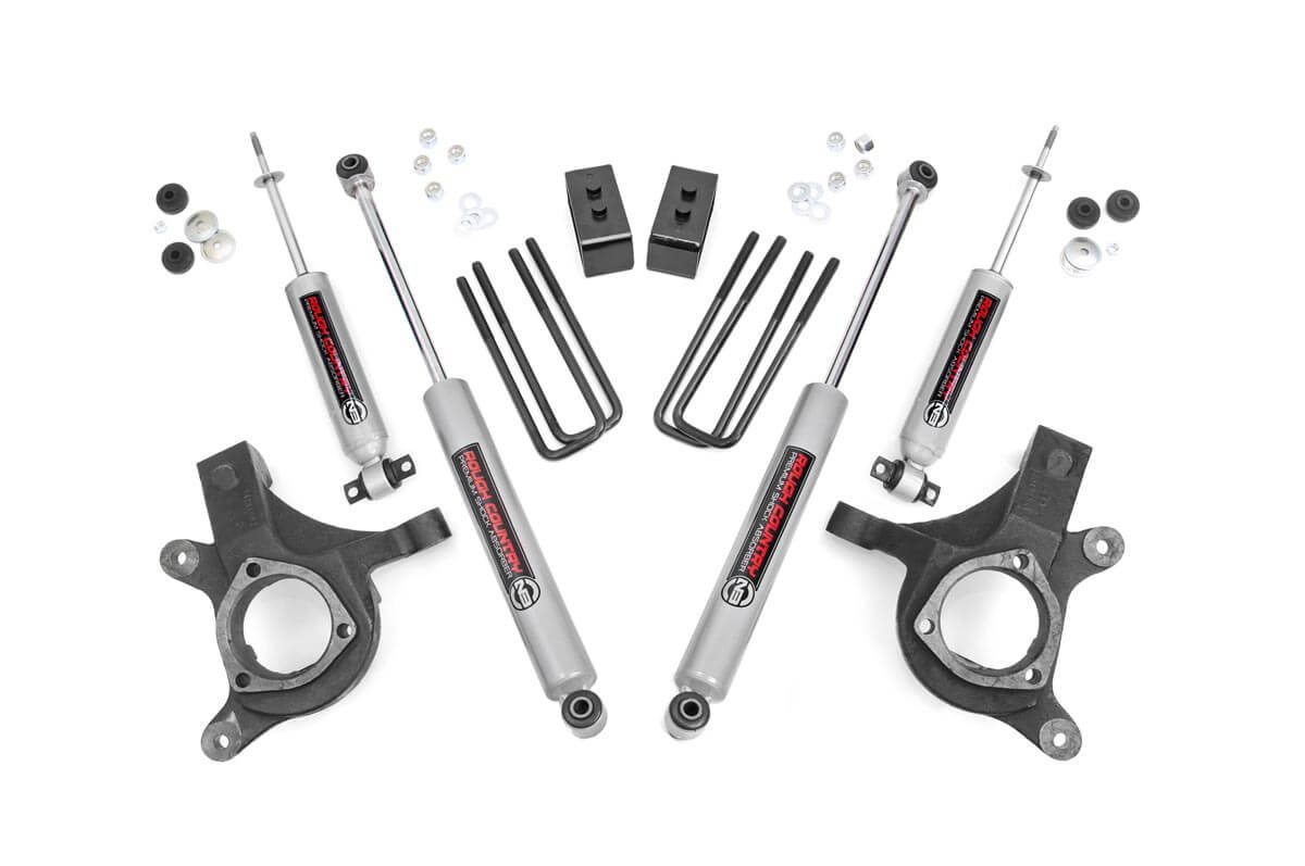 VEX Motorsports, Rough Country 3in GM Suspension Lift Kit (99-06 1500 PU 2WD)