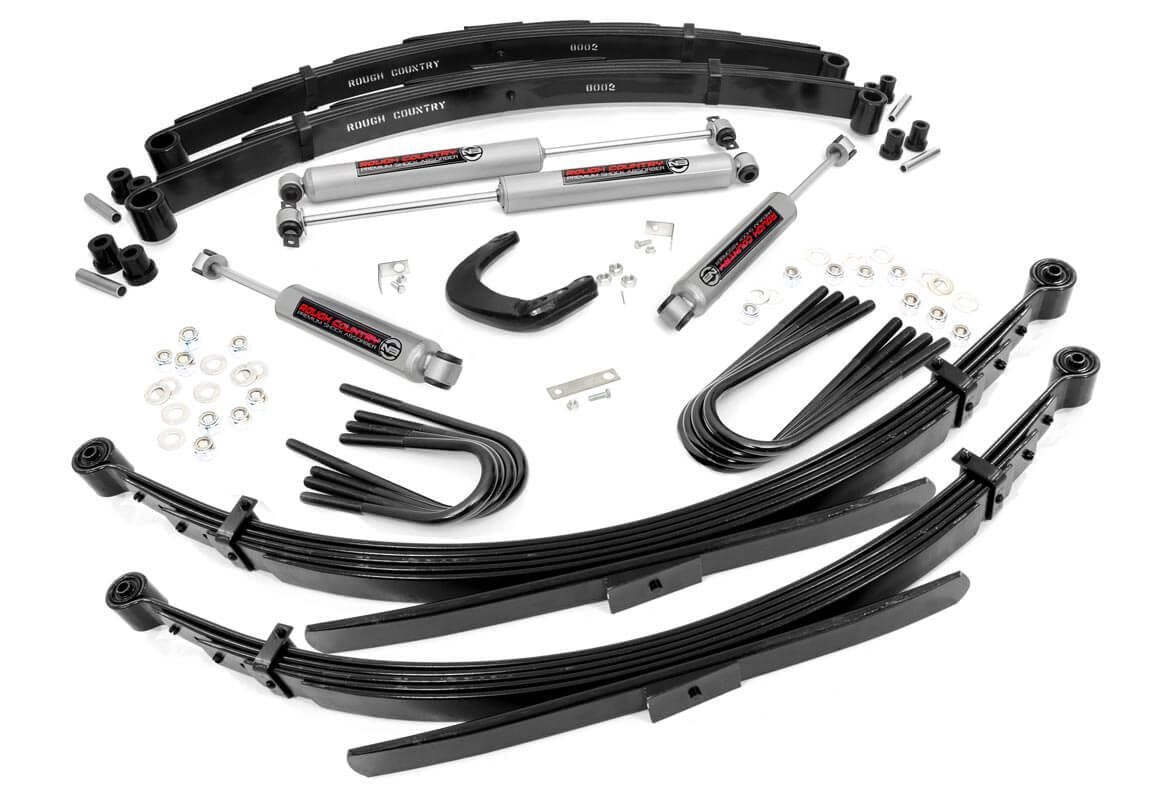 VEX Motorsports, Rough Country 4in GM Suspension Lift System (52in Rear Springs)