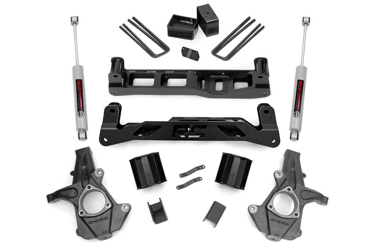 VEX Motorsports, Rough Country 5-inch Suspension Lift Kit (Factory Cast Steel Control Arm Models)