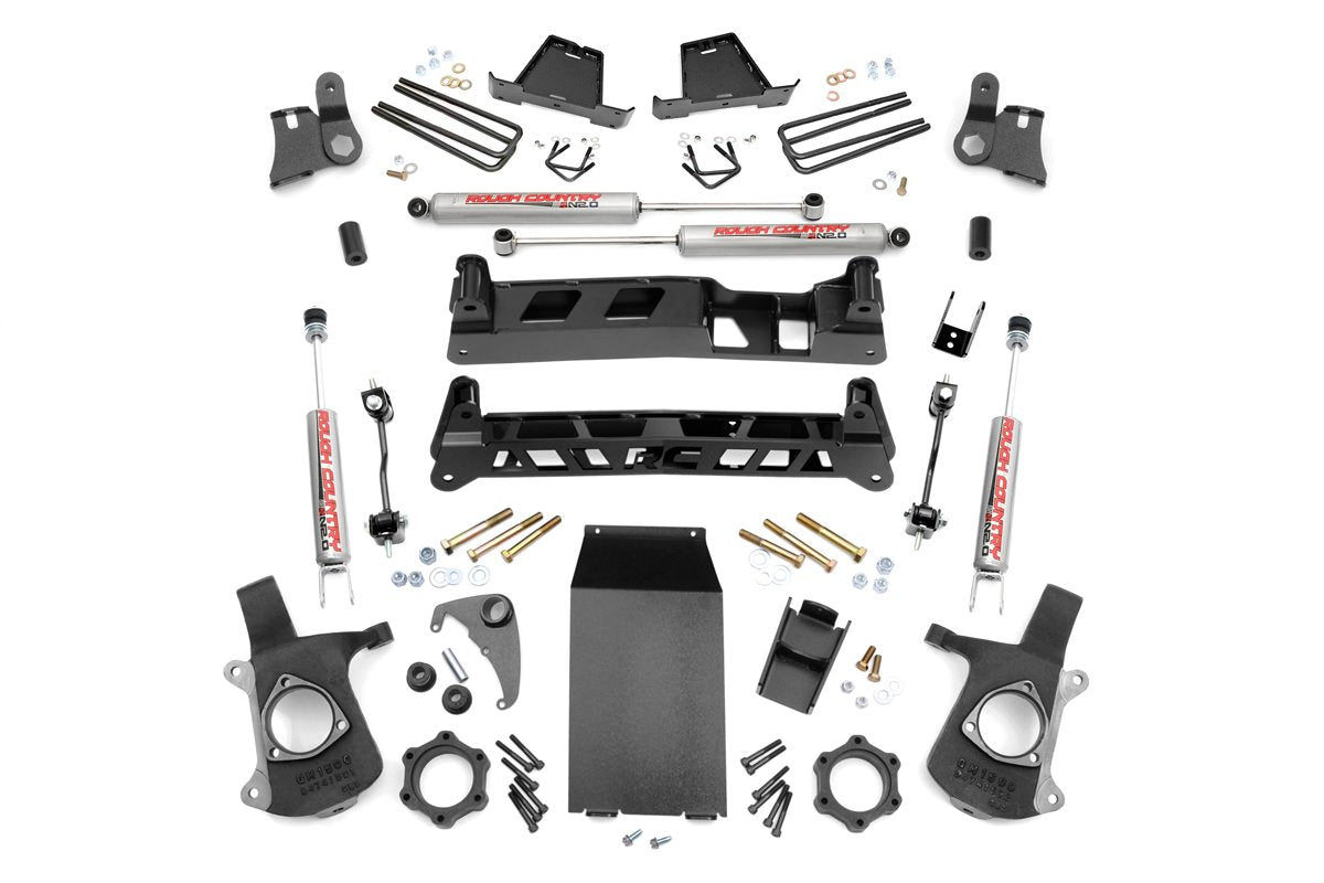 VEX Motorsports, Rough Country 6-inch Non-Torsion Drop Suspension Lift Kit