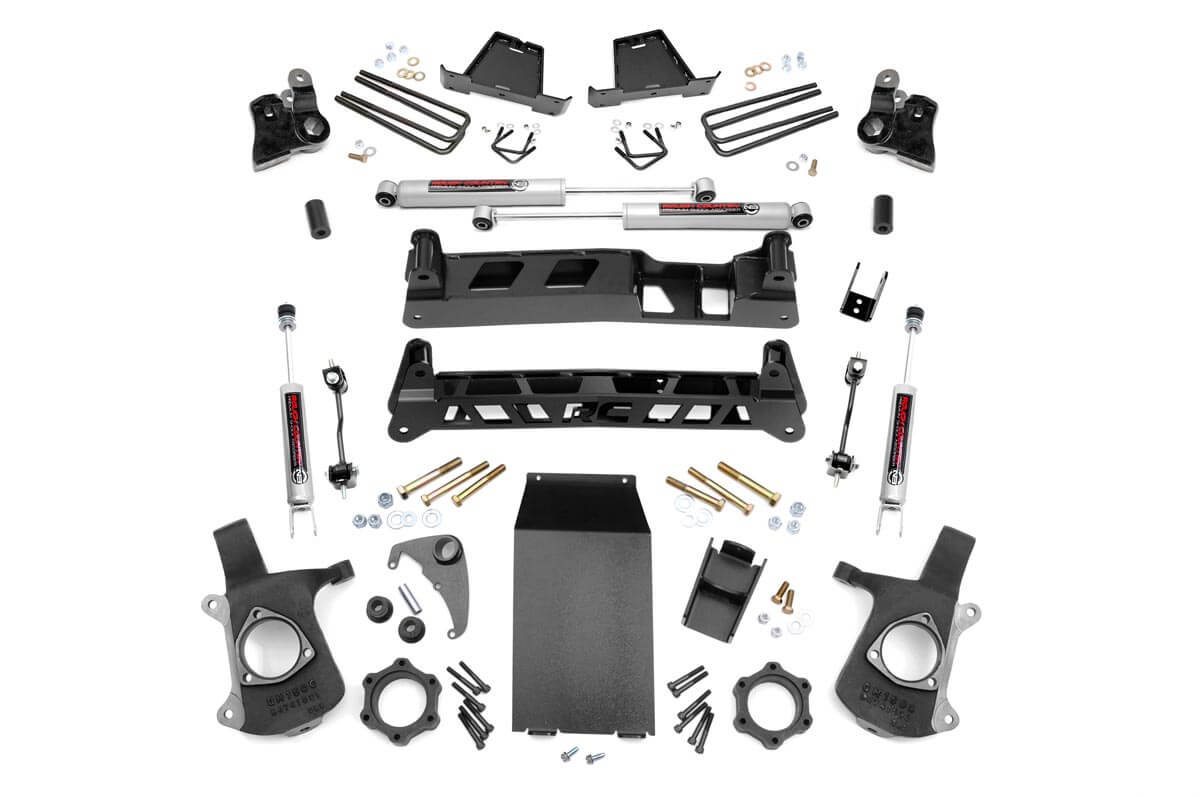 VEX Motorsports, Rough Country 6-inch Non-Torsion Drop Suspension Lift Kit