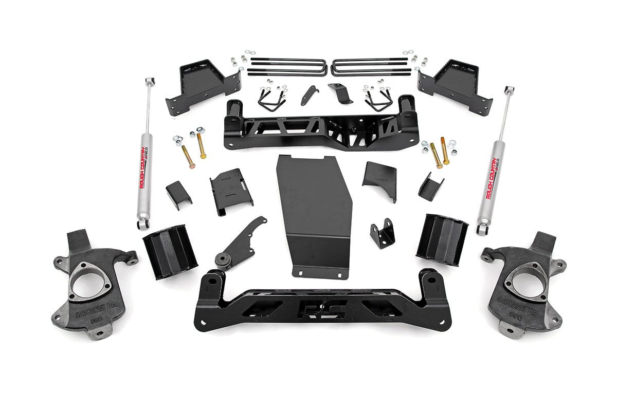VEX Motorsports, Rough Country 6-inch Suspension Lift Kit (Factory Cast Aluminum / Stamped Steel Control Arm Models)