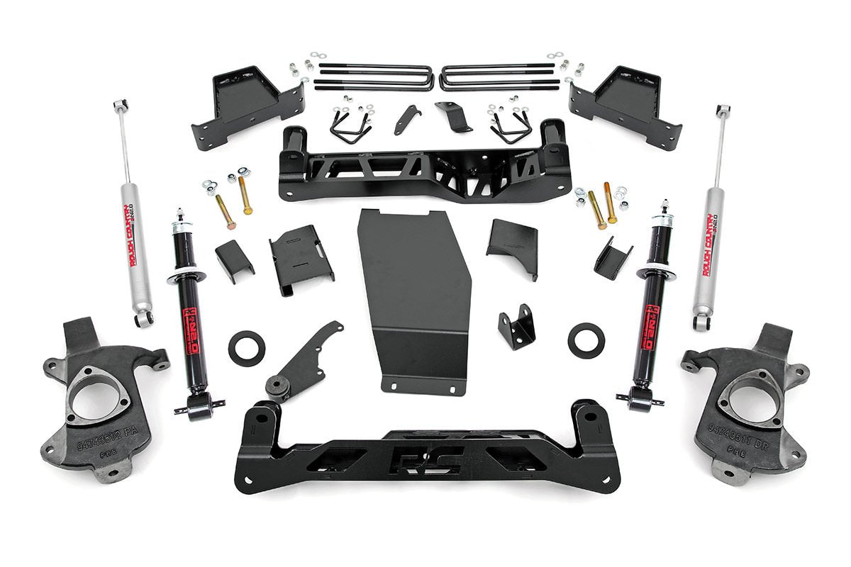 VEX Motorsports, Rough Country 7-inch Suspension Lift Kit (Factory Cast Steel Control Arm Models)