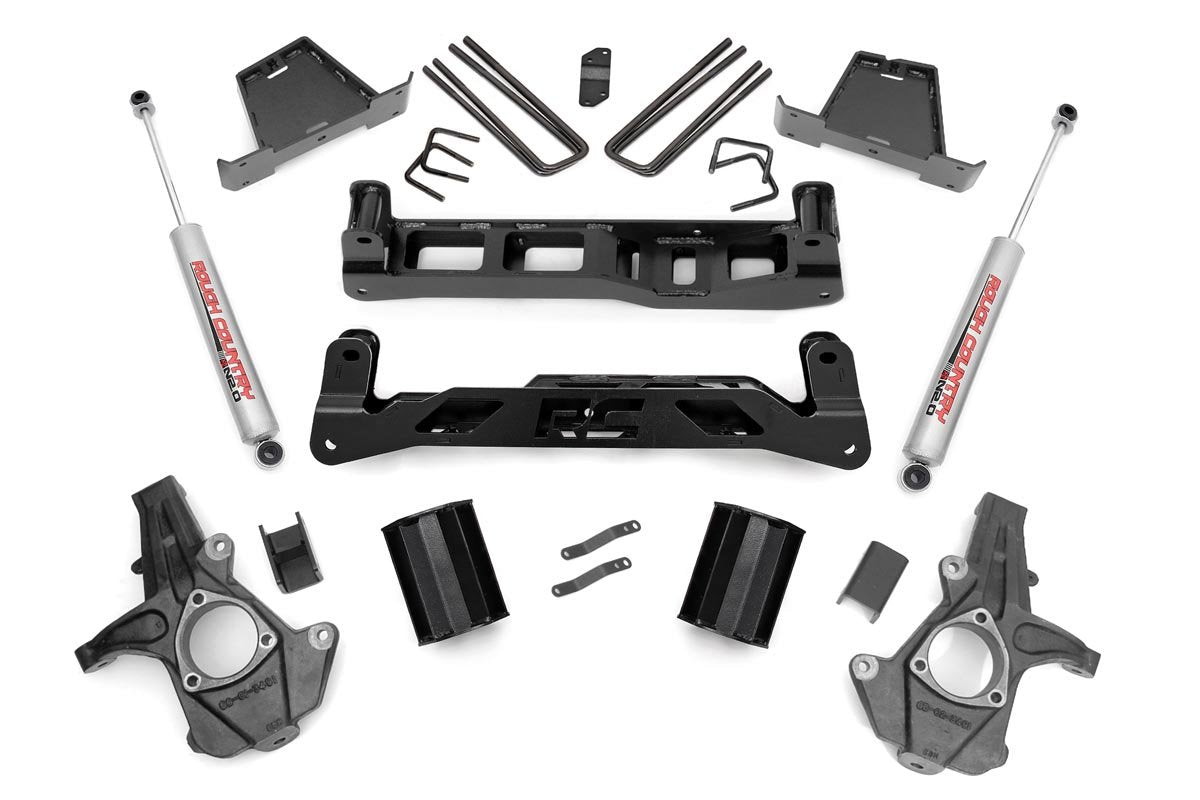 VEX Motorsports, Rough Country 7.5-inch Suspension Lift Kit (Factory Cast Steel Control Arm Models)